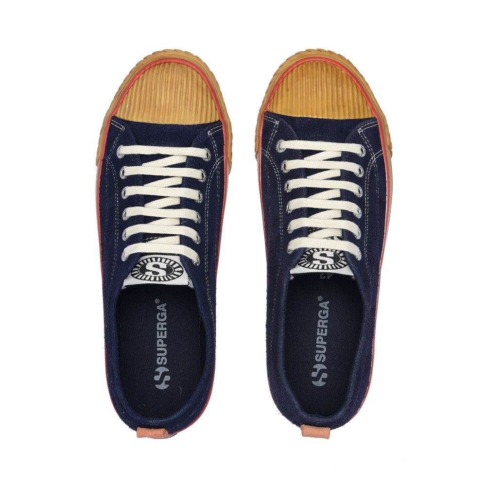 Superga 289 Blue Low Top Sneakers - Men's Sneakers USA | US3787254